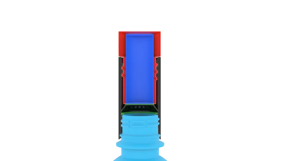 Decant, Section b view