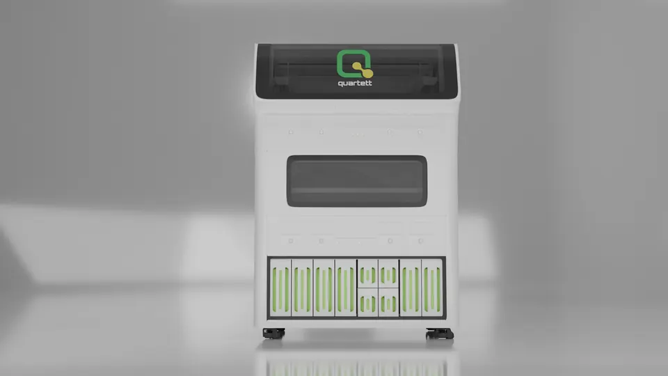 QORE by Quartett, Front low view